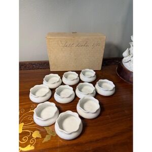 Antique Royal Austria Salt Cellars Set of‎ 10 c.1900
